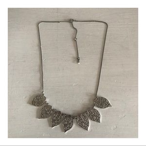 H&M Silver Leaf Necklace